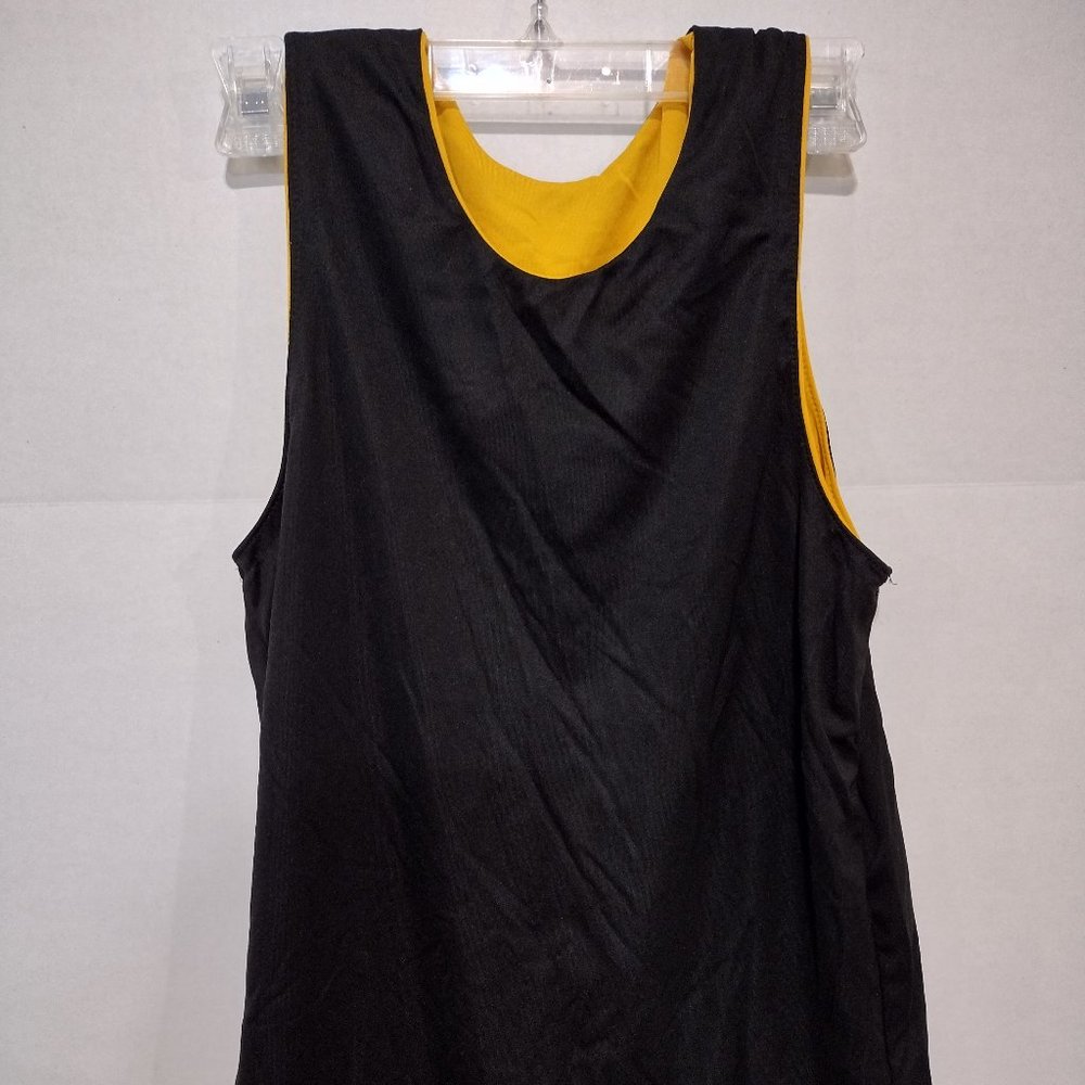 BLACK AND GOLD REVERSIBLE TANK TOP KIDS AUGUSTA 006